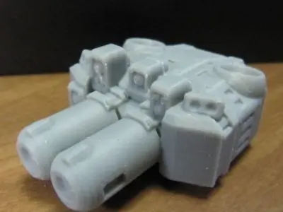 CHIBI-TECH SD - CHIMERA-C PBC-DUO TURRET CORE 3D print model