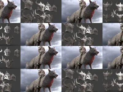 Ancient Viking Collection 3D Model Pack