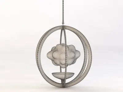 Magritte Illuminated Pendant 3D model