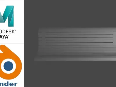 Banking - Banca 3D model  3D model