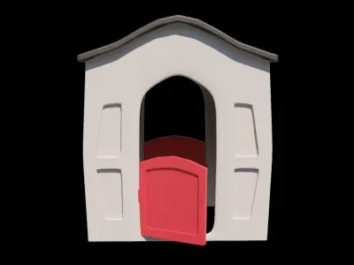 Child playhouse 3D model