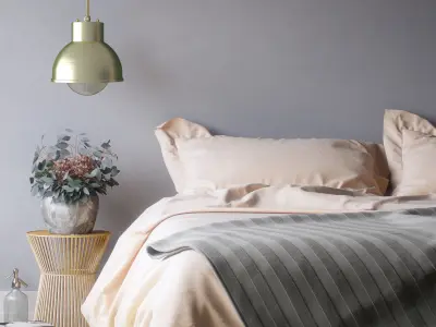 Brass pendant light Italy sku 2007 Free 3D model