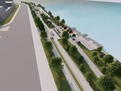 Master park-public park-Private Park Landscape 3D model