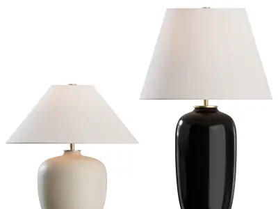 Torso Table Lamp By MENU 3D model