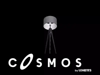 Standing Light Low-poly 3D model