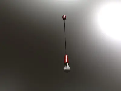 Plumen Light Fixture Drop Cap Plumen 002 Free 3D model