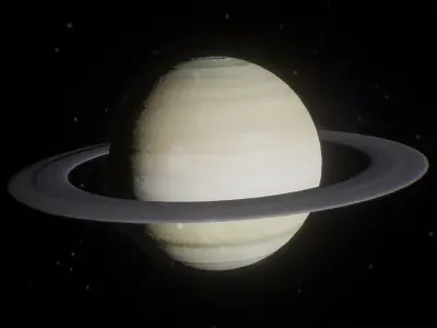 Solar System Planets  15 Assets Low-poly 3D model