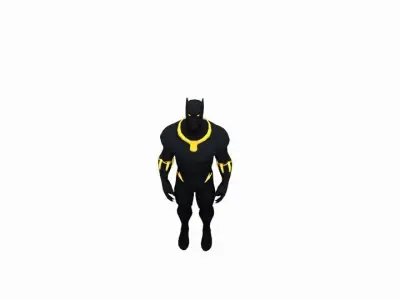 Black Panther 3D model