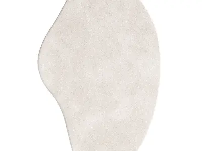 Puddle 01 Area Rug 3D model