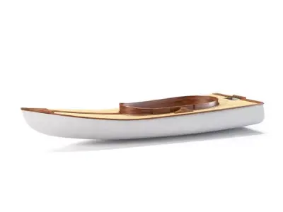 Vintage Duck Boat 3D model