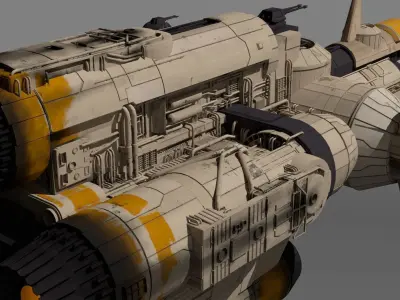 Hammerhead Corevette 3D model