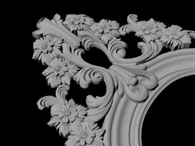 mirror 3d model for cnc machines 3D model 2