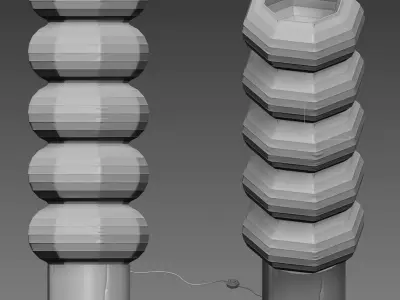 Tabitha-Floor Lamp 3D model