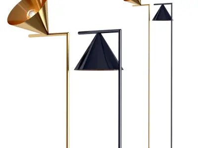 Collection of Floor Lamps  3D model