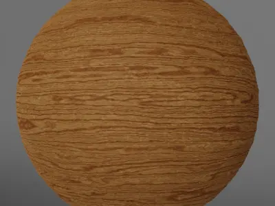 Seamless PBR Wood - Oak Red Dark 002 Texture