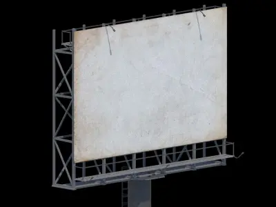 Street Elements Package JJ Low-poly 3D model