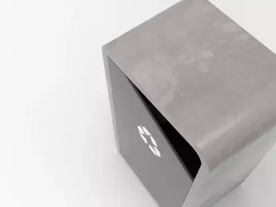 Mesa Waste Basket Low-poly 3D model