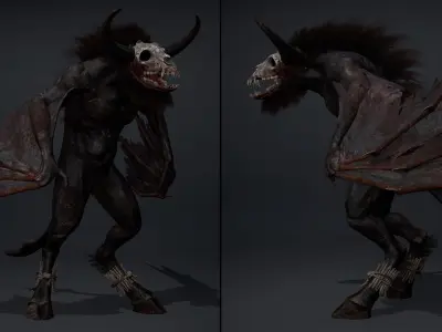Bloodsunset 2 Brutal Low-poly 3D model