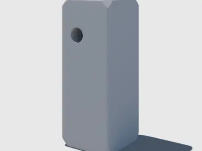 Modern Arch Lamp 3D model