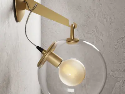 Artemide - Miconos Wall Lamp Free 3D model