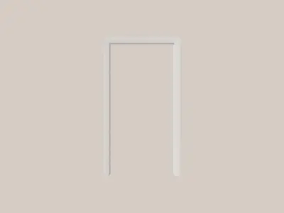 Interior Door Frame 3D model