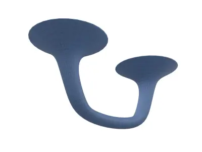 Wormhole v4 002 Low-poly 3D model