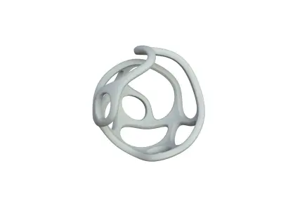 SciFi Cube Object No 42382 Low Poly Shape Texture