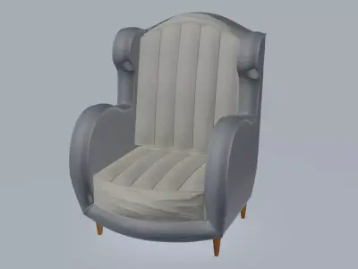 Torqe Armchair 3D model