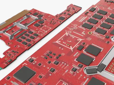  Laptop Internal Assembly with Keyboard Panel 