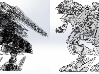 Berserk Fury 3D model