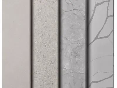 Quartz Agglomerate Engineered Stone Set - 07 Texture