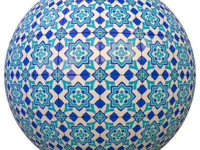 tile patterned 55-seamless-4k-pbr Texture