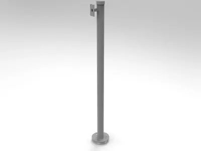 3d Pole Model 3D model