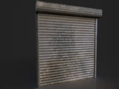 Roll Up Door 3D model