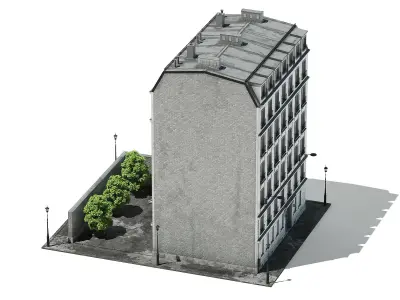 Tenement Building 3D model