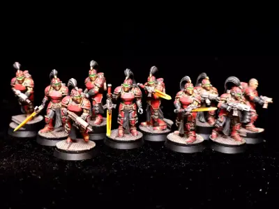 Obsidian Guard - Janissary Squad 3D print model