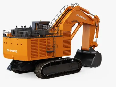  Mining Excavator Backhoe Generic 