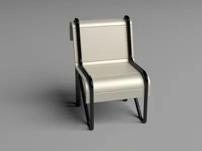 Chair 002 3D model