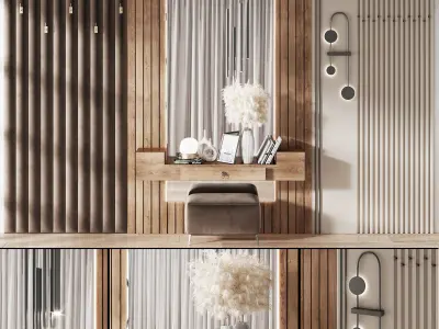 Hallway Set  N8  1 3D model