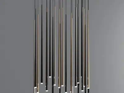 Modern Pendant Light Collection 3D model