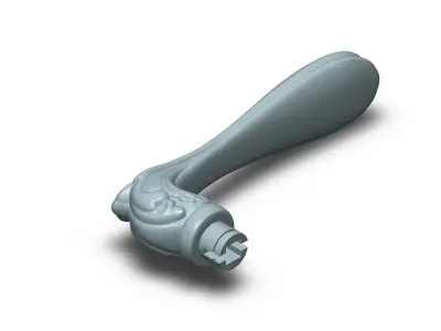 Door Handle - Mortise Handle 3D model