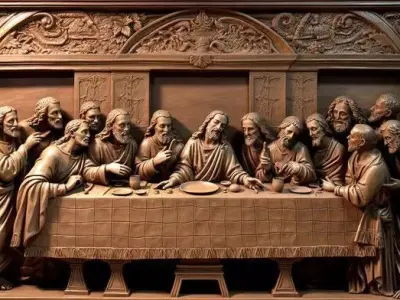 lastsupper 3D model
