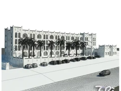 MOROCCO HOTEL 3D model