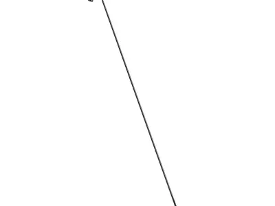 Mia Table and Floor Lamp by Davide Groppi 3D model