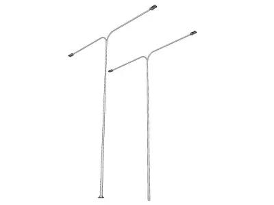 Light Pole - Lamp Post 15 3D model