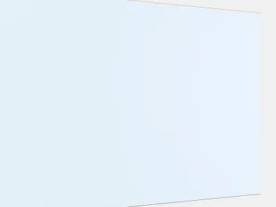 MEHAMN 4 panels for sliding door frame 8 Low-poly 3D model