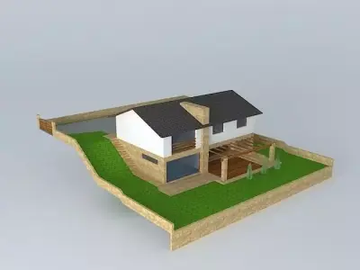 House of brko Free 3D model