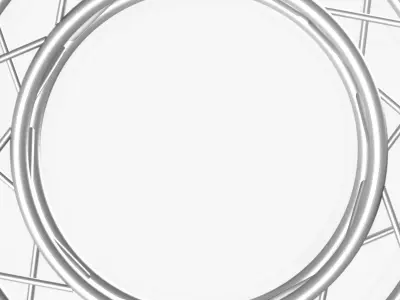 Circle Square Truss - Full diameter 150cm Free 3D model