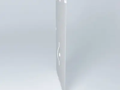 Glass door fixed Free 3D model