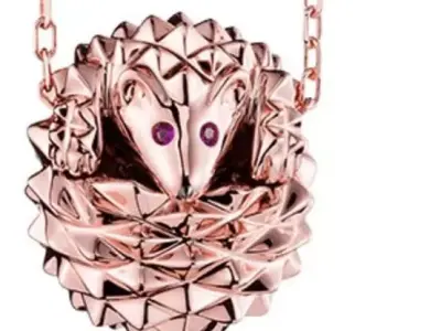 Pendant  Hedgehog 3D print model